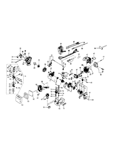 General Assembly Diagram and Parts List for SE26-C 59AA402050-59AA402150-59AA402750 Cub Cadet Edger
